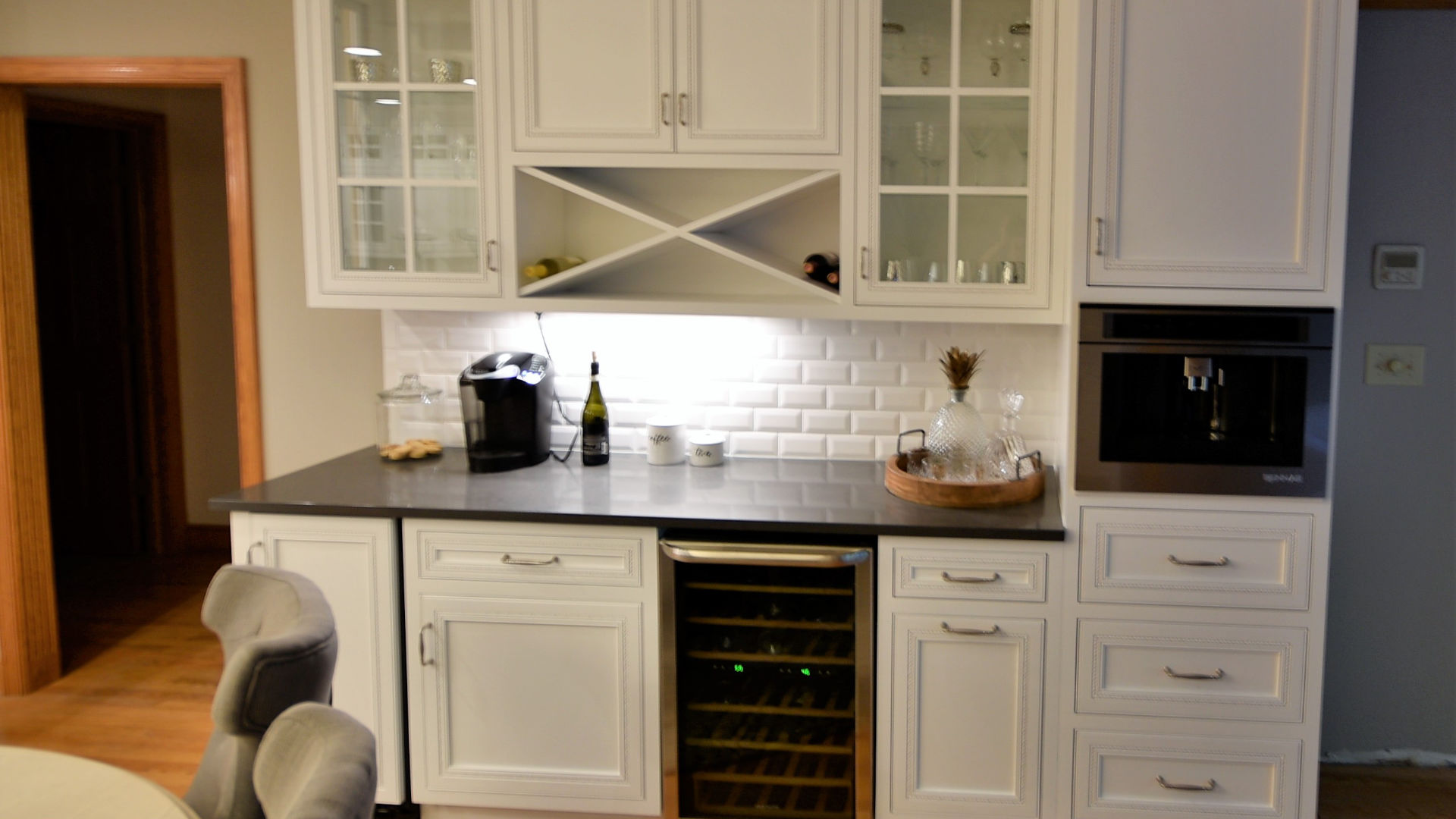 Cabinet Crafters Custom Wet Bar